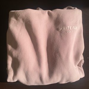 BRAND NEW white fox hoodie